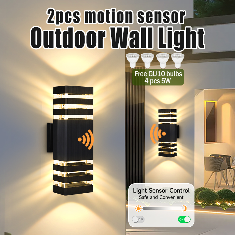 Foyer Lighting Wall Decor - Lámpara de pared con sensor de