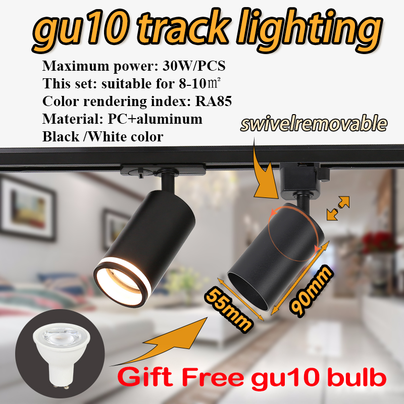 Decor Lighting Fixtures - Luz de riel GU10, foco GU10,