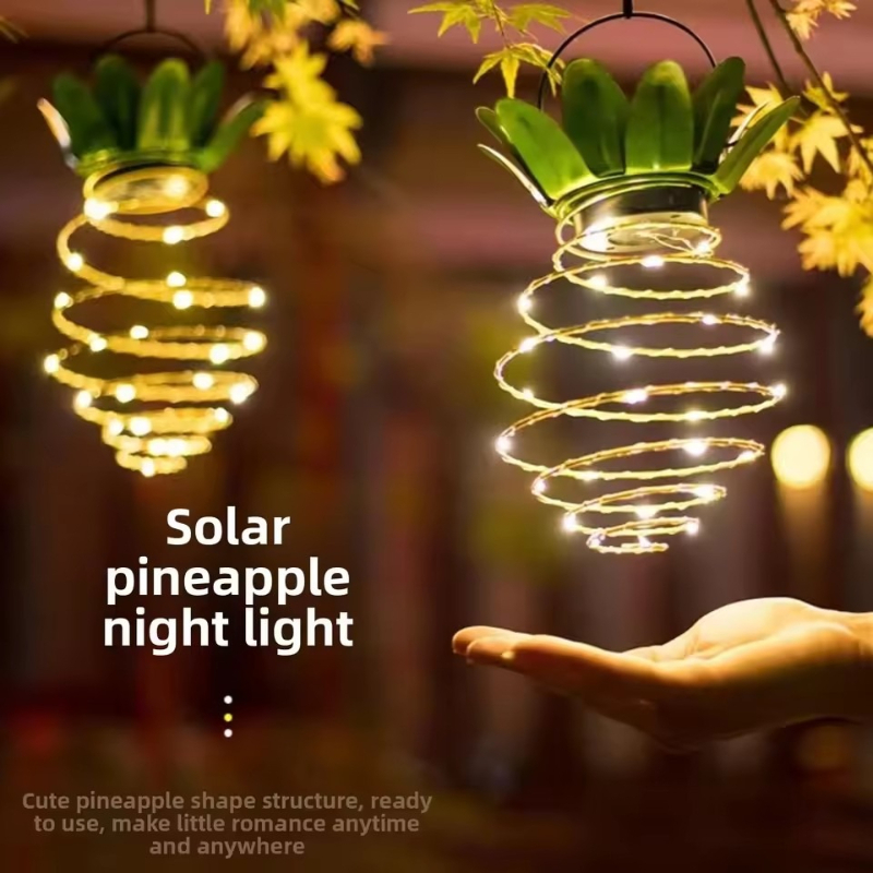 String Light Outdoor - Luz Solar LED con Cable de