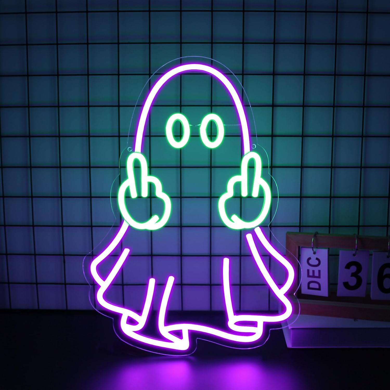 Lighting Decor In Room - Letrero Luminoso LED USB con Efecto