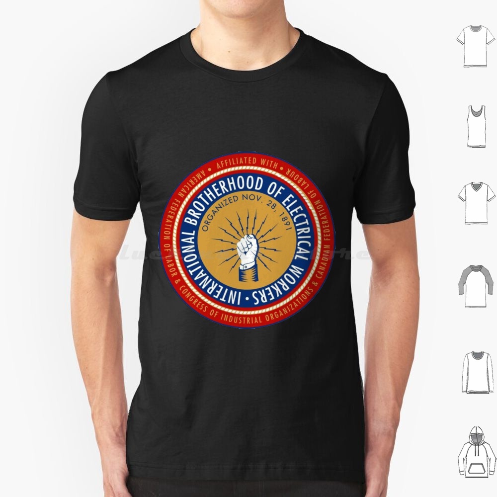 Union Lighting & Decor Collabs - Ibew electricista-Cool camiseta tamaño grande 100%