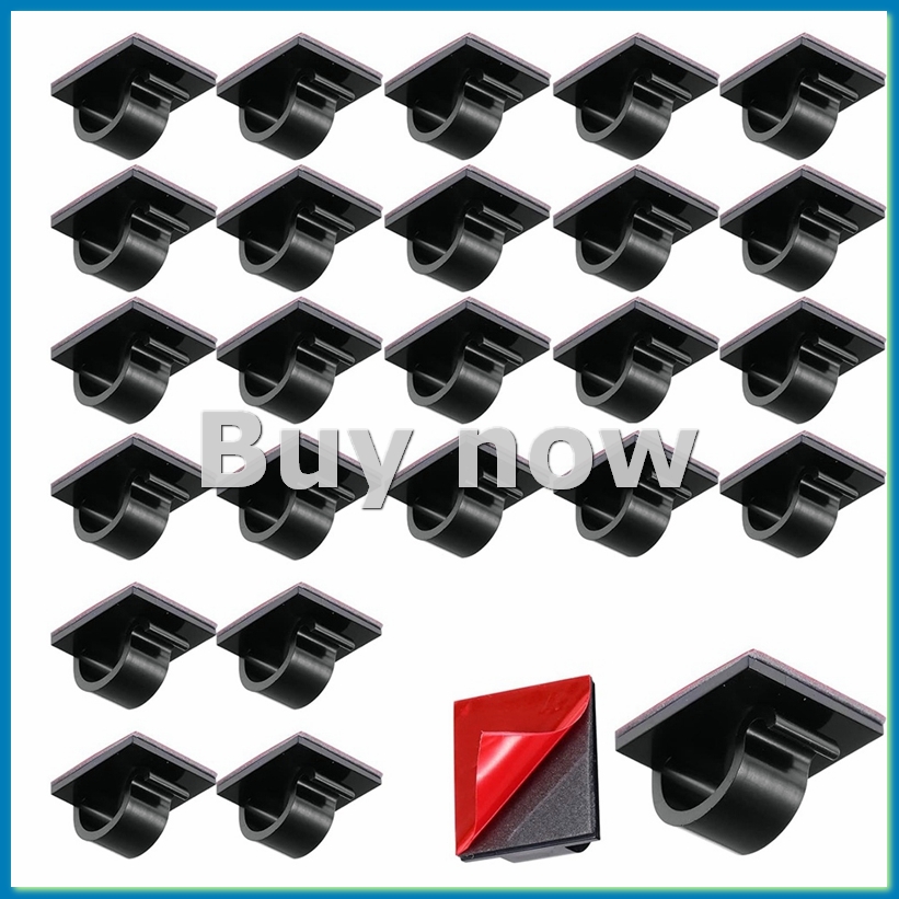 String Light Outdoor - 50 Uds Mini Clips de Cable