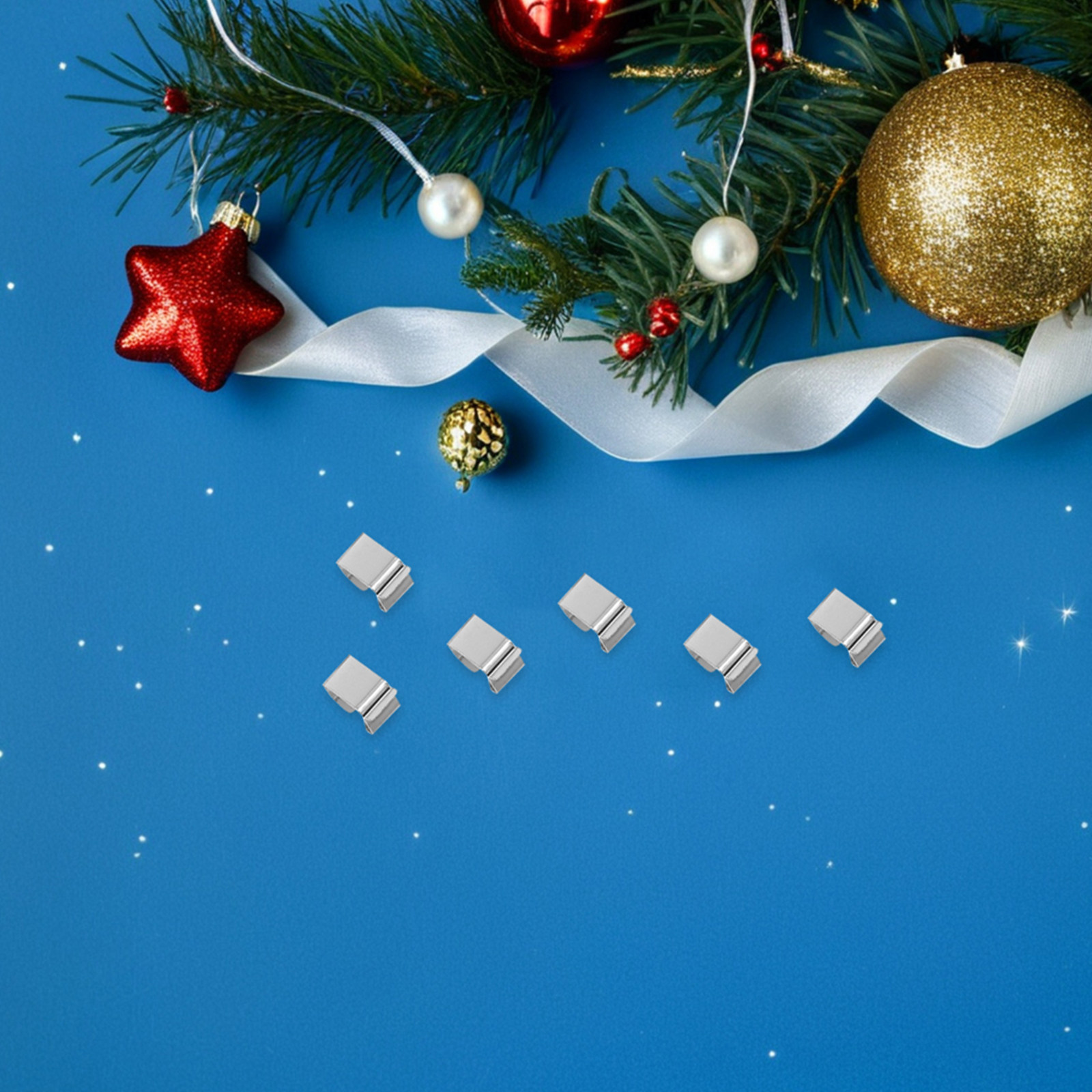 String Light Outdoor - 200 clips para canalones, ganchos para