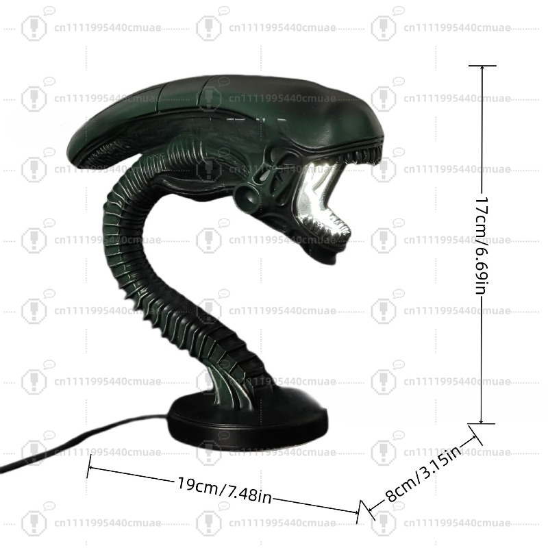 Unique Lighting Decor - Lámpara Nocturna con Forma de Criatura,