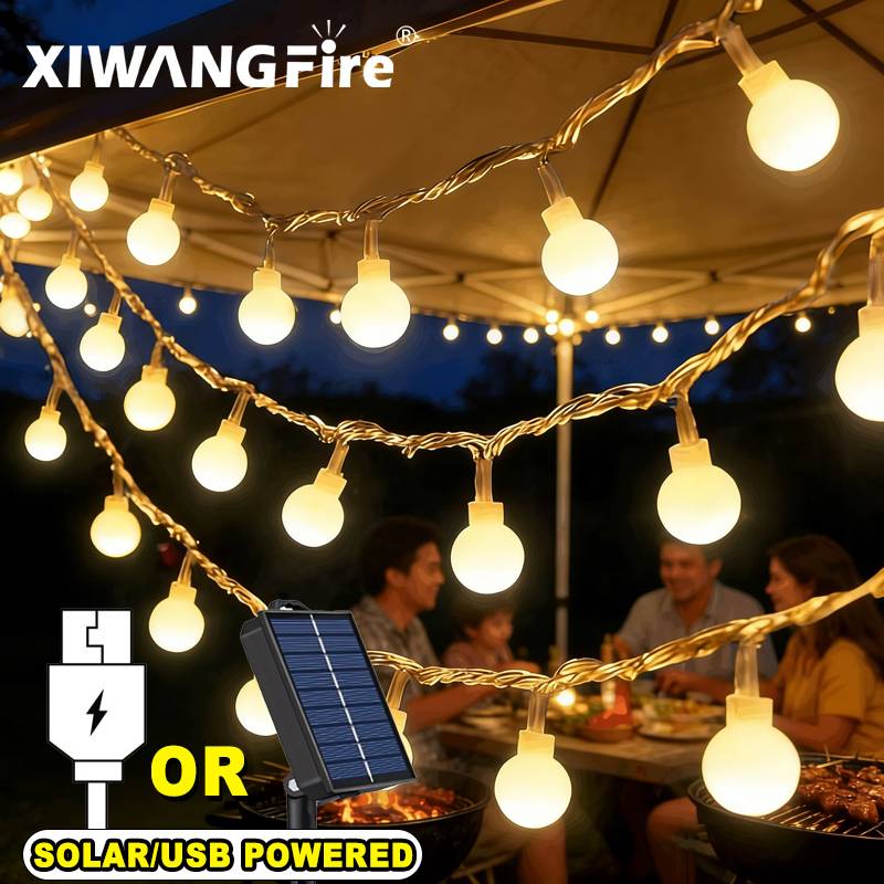 Guirnalda de Luces Solares/USB - String Light Outdoor reseña y precio