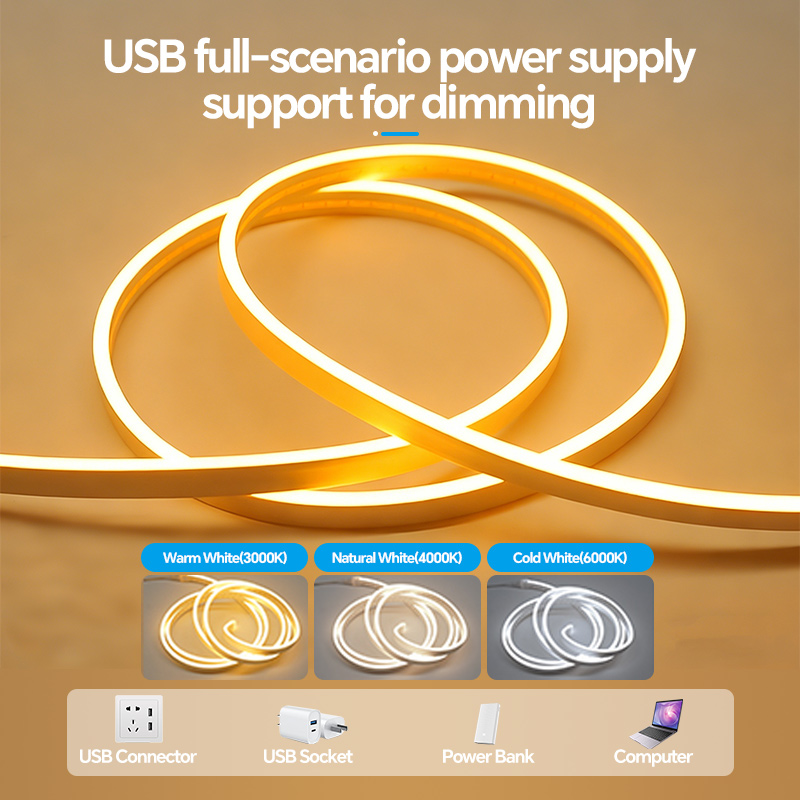 Tira de Luz LED USB de Silicon - Lighting Bolt Decor reseña y precio
