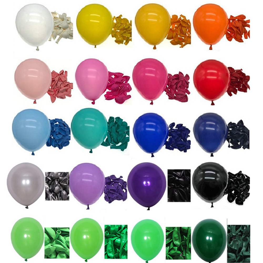 Globos de látex a granel 100-2 - Orange Lighting Decor reseña y precio