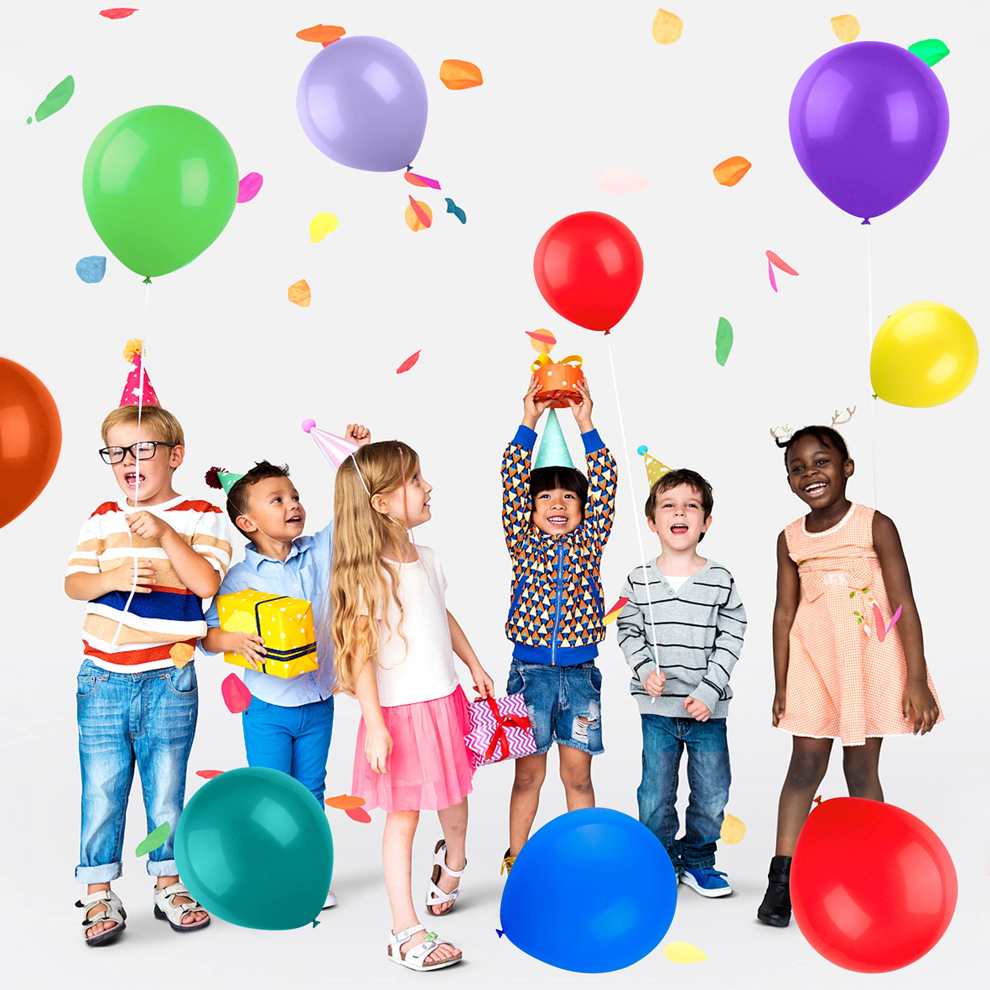 Globos de látex a granel 100-2 - Orange Lighting Decor reseña y precio