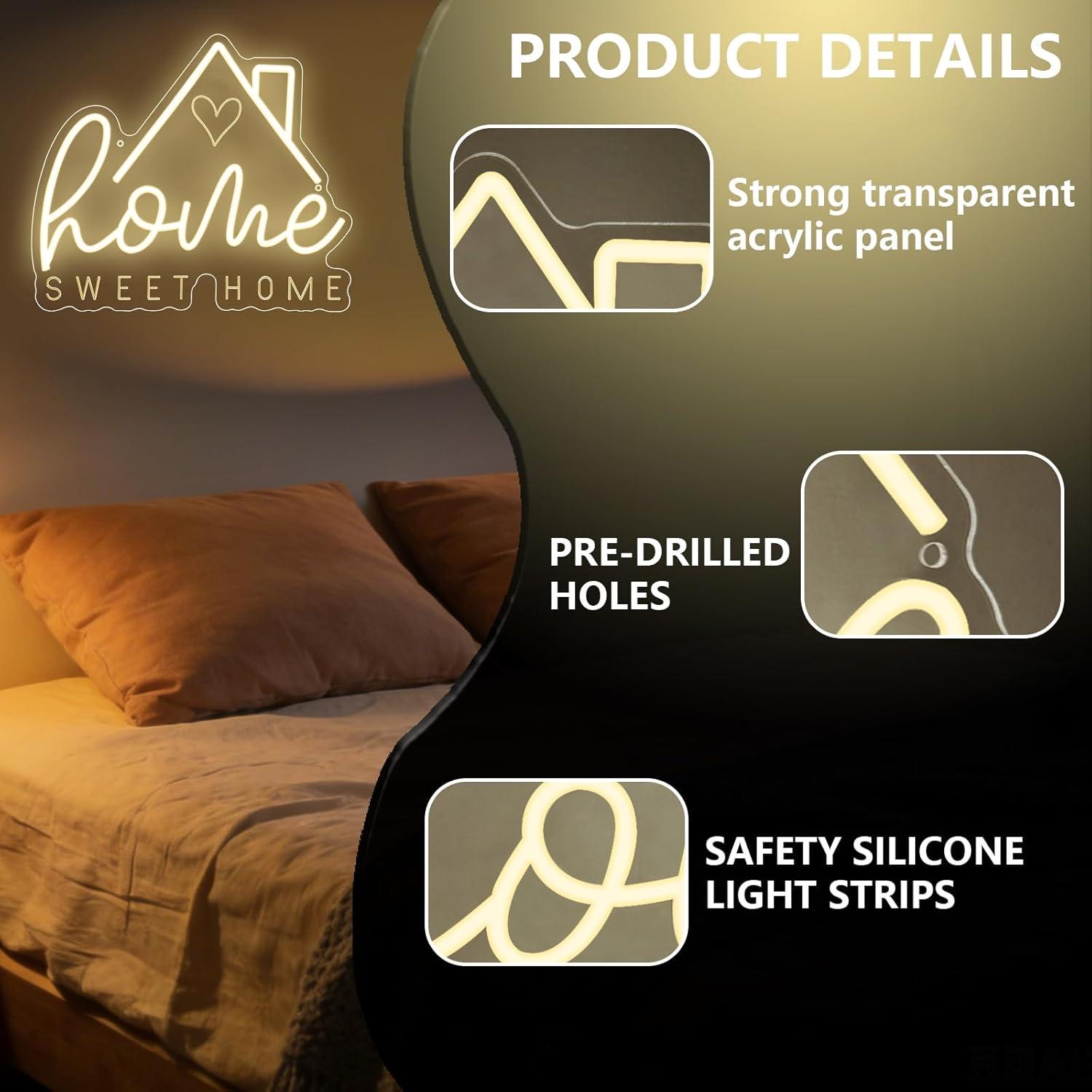 Letrero Luminoso LED USB Regul - Lighting Decor In Room reseña y precio