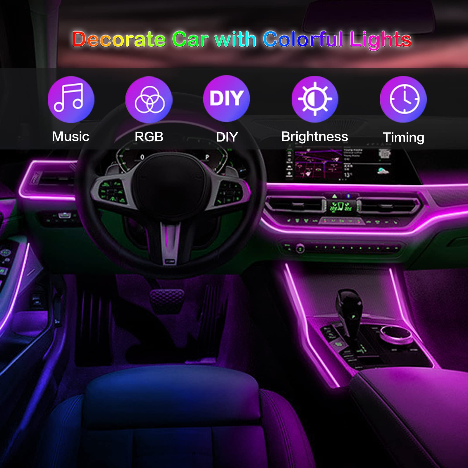 Tira de luces LED para Interio - Lighting Bolt Decor reseña y precio