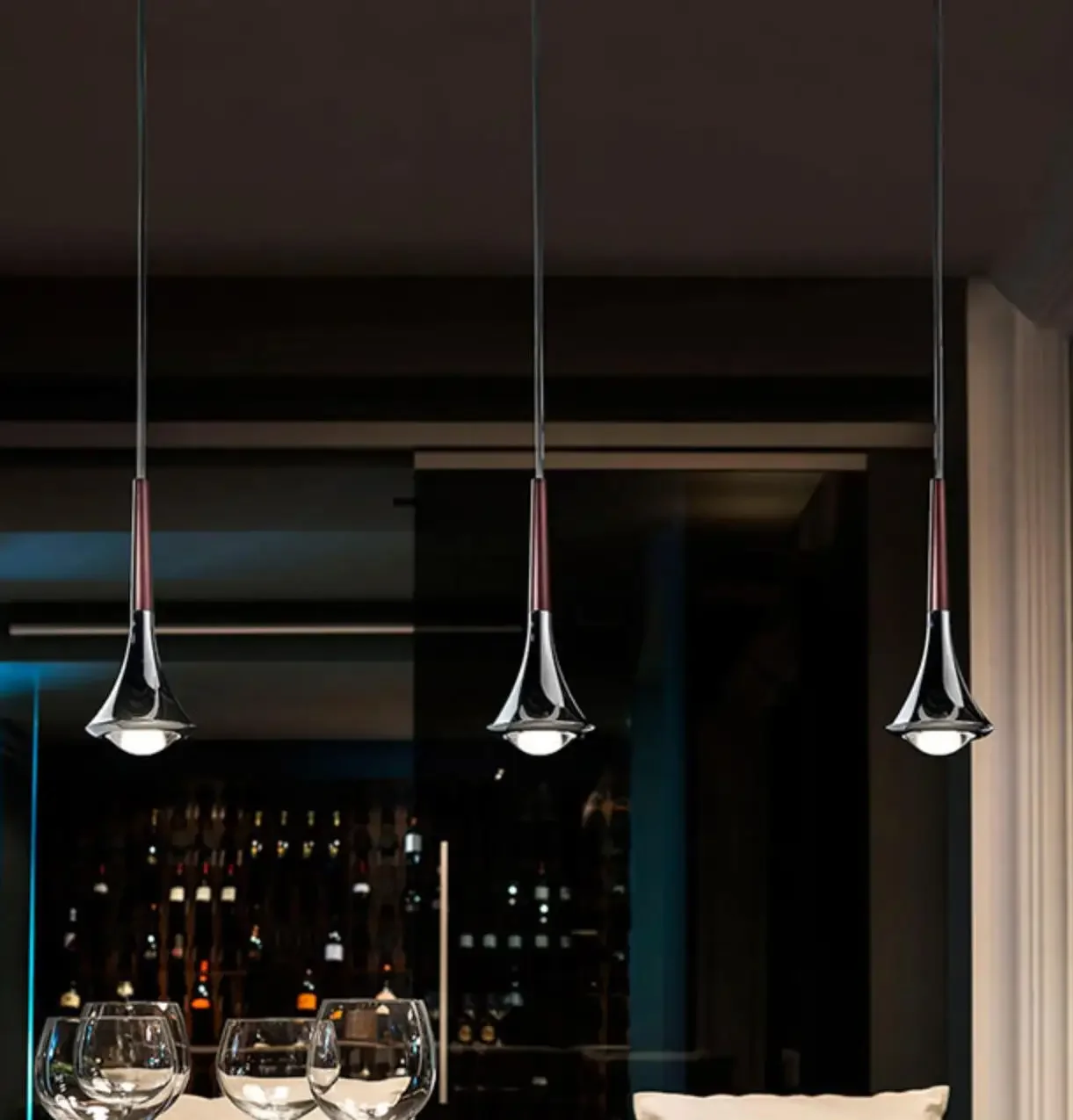 Lámpara colgante Led moderna,  - Decor Lighting Fixtures reseña y precio