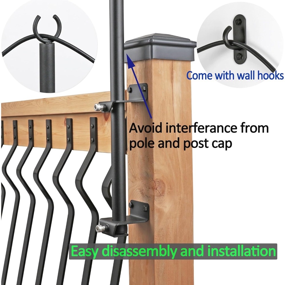 Paquete de 2 postes de luces d - String Light Outdoor reseña y precio