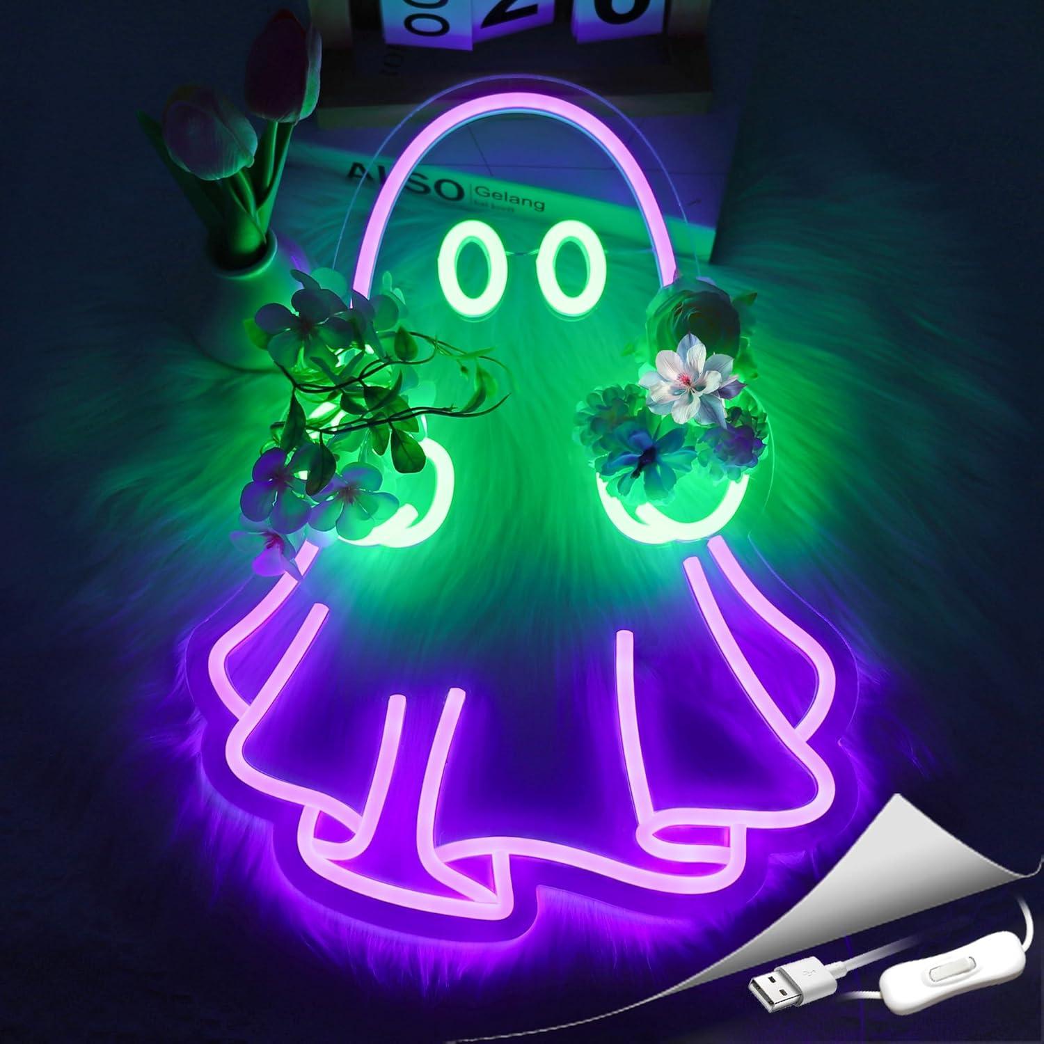 Letrero Luminoso LED USB con E - Lighting Decor In Room reseña y precio