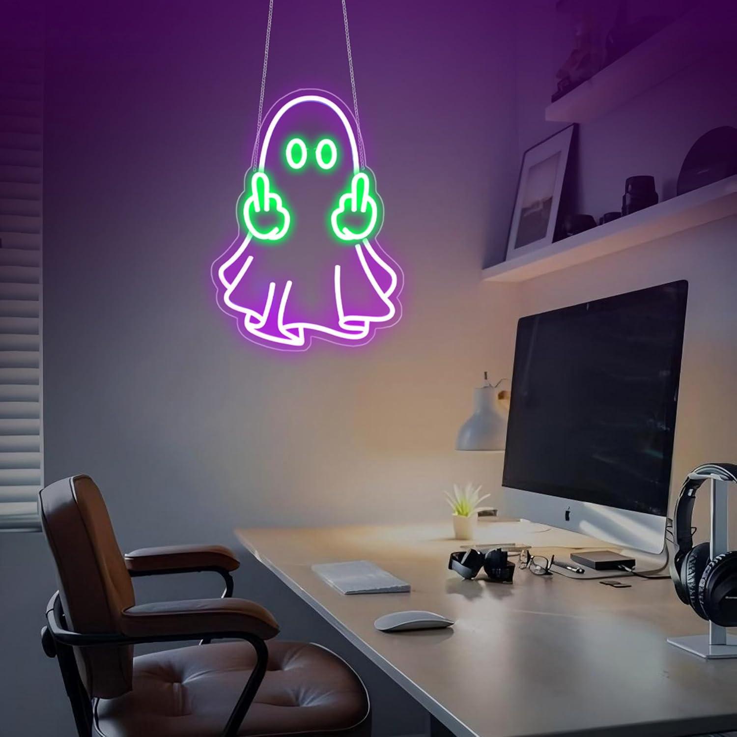 Letrero Luminoso LED USB con E - Lighting Decor In Room reseña y precio