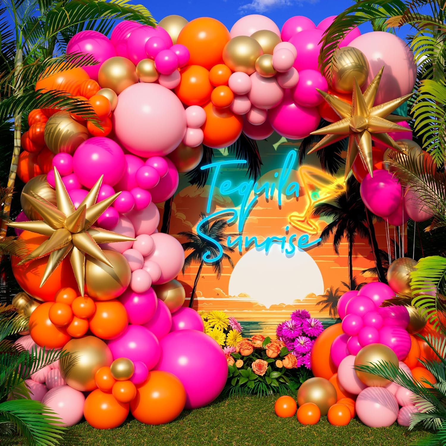 123 Globos de Látex Rosa Inten - Orange Lighting Decor reseña y precio