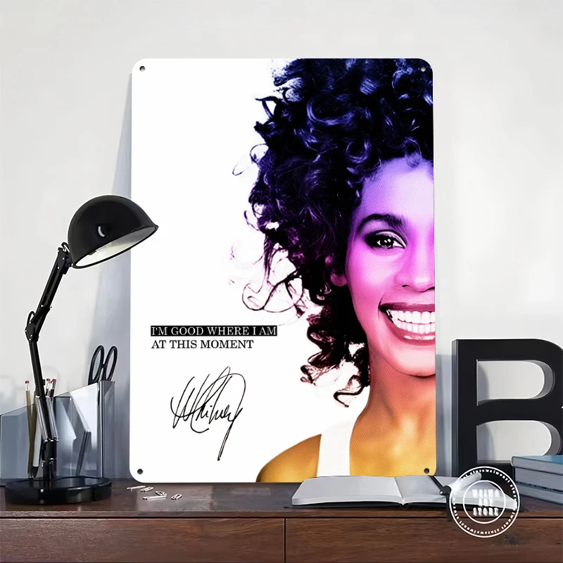 Póster Metálico 3D de Whitney  - Lighting Decor Houston reseña y precio