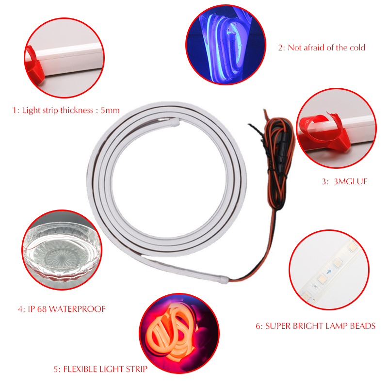 Tira de luces Led de circulaci - Lighting Bolt Decor reseña y precio