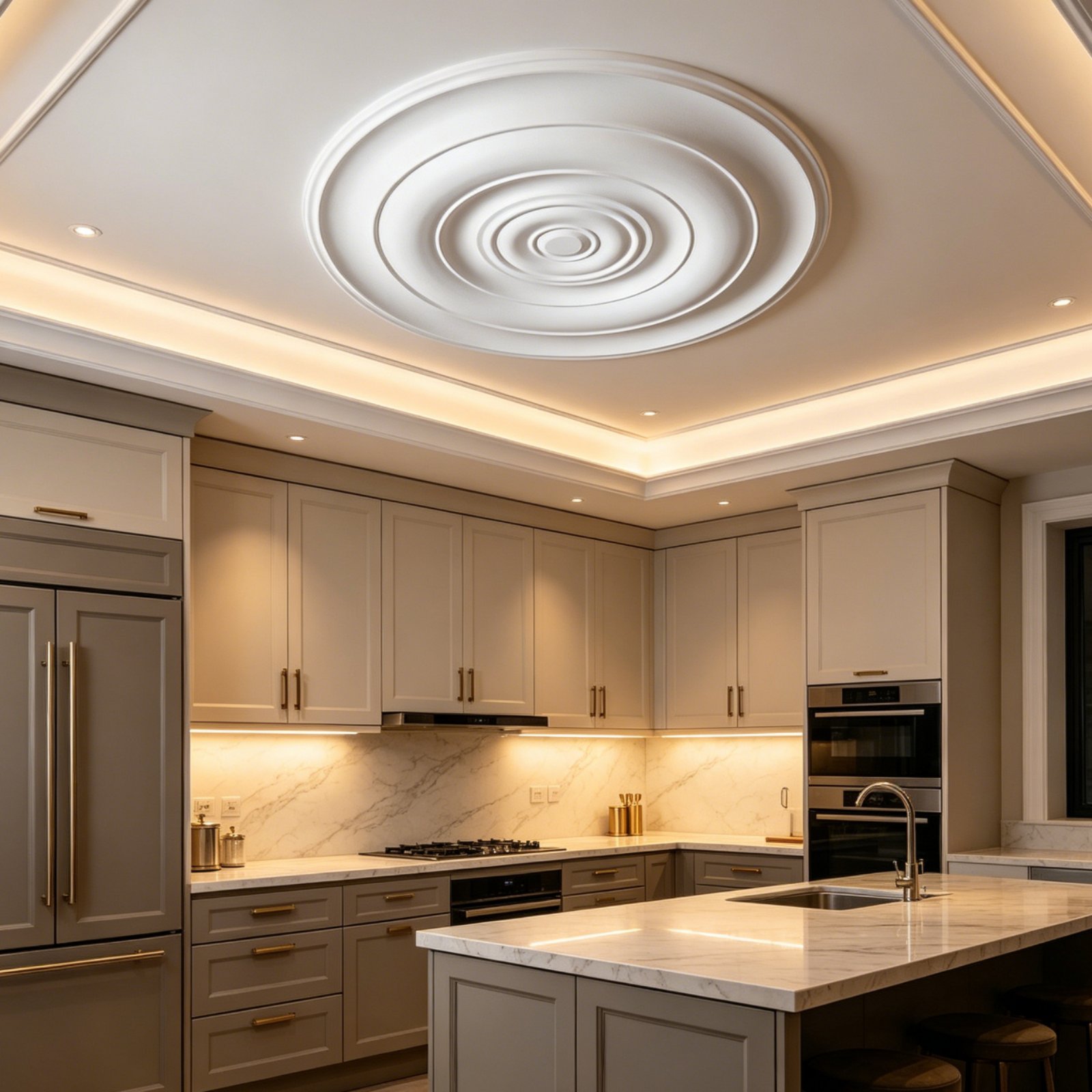 Medallón de techo de diseño el - Decor Lighting Fixtures reseña y precio