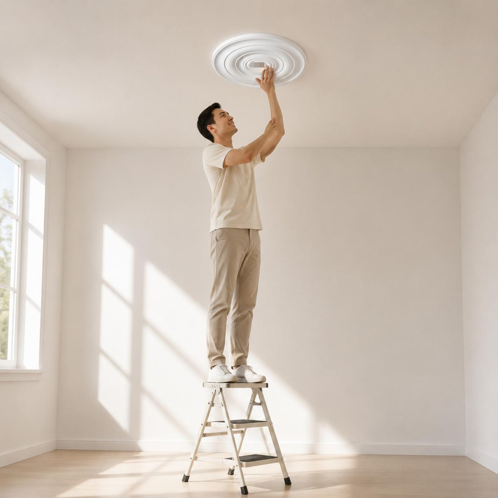 Medallón de techo de diseño el - Decor Lighting Fixtures reseña y precio