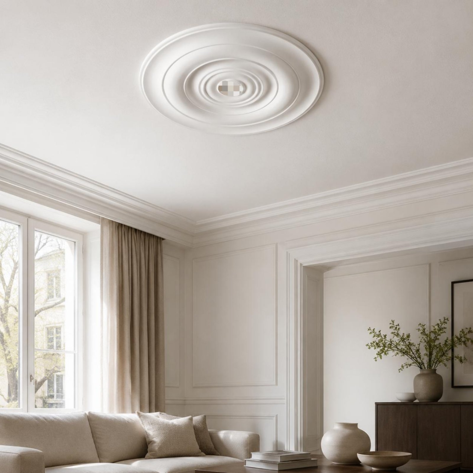 Medallón de techo de diseño el - Decor Lighting Fixtures reseña y precio