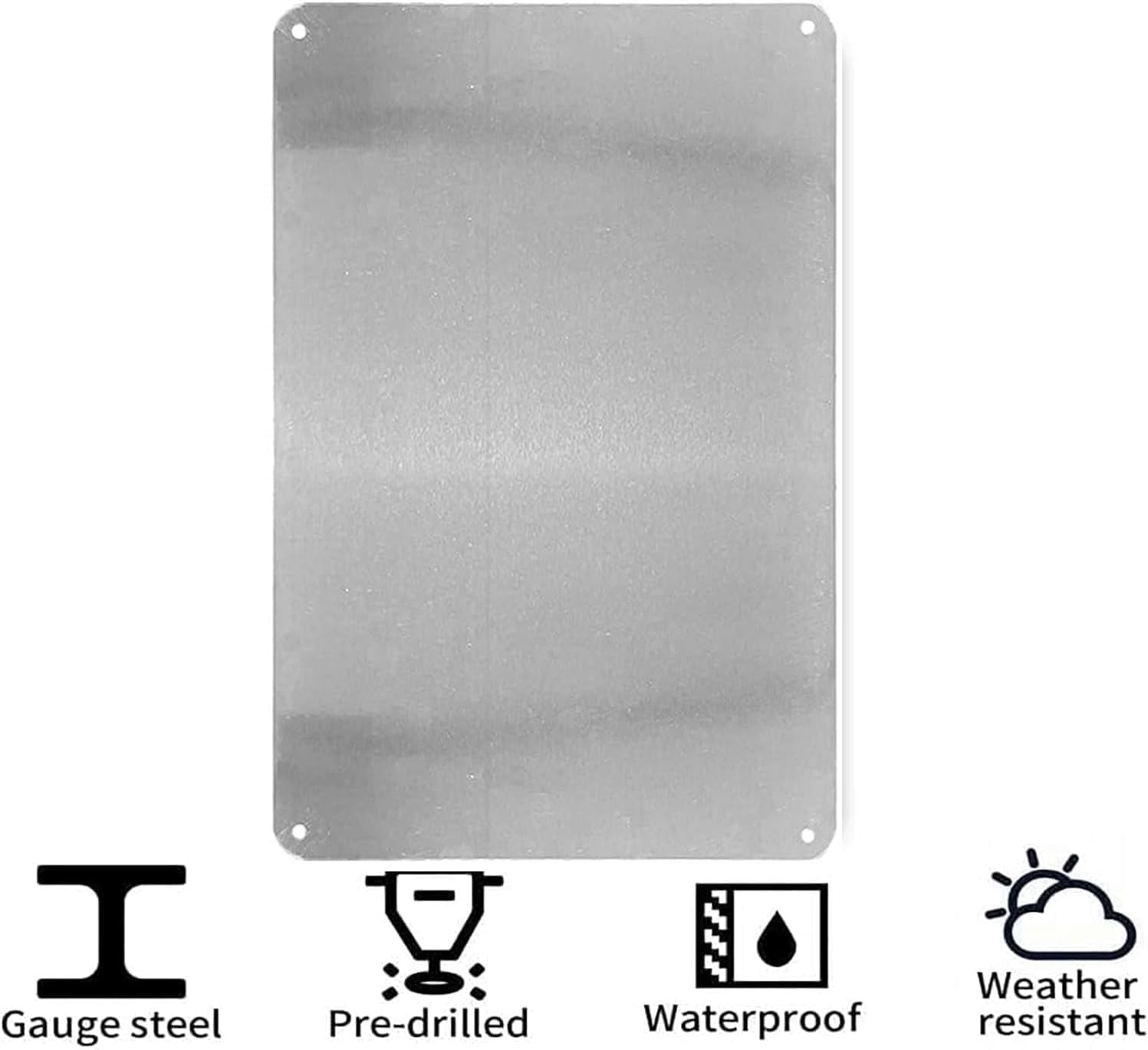 Letrero Metálico de Hierro Est - Unique Lighting Decor reseña y precio