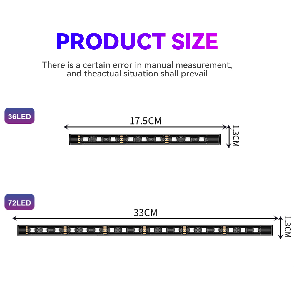 Luz LED para pie de ambiente d - Lighting Bolt Decor reseña y precio