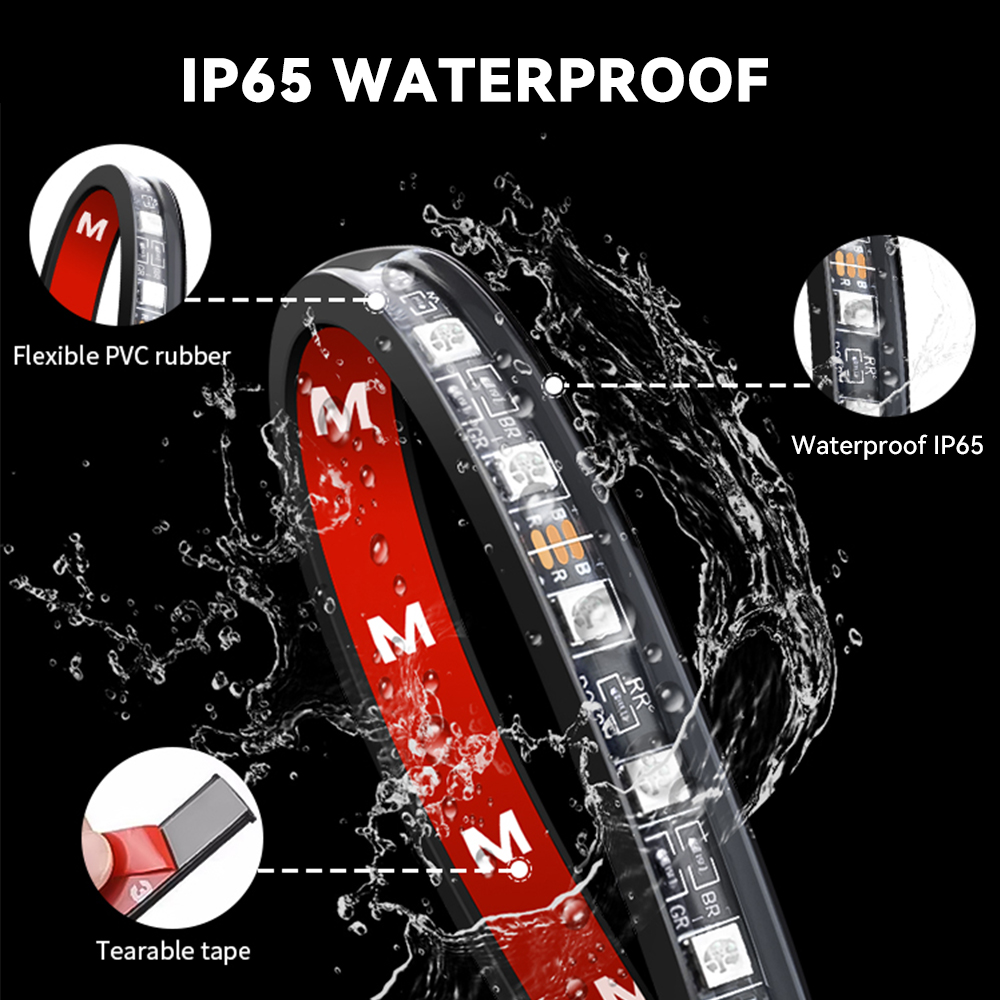 Luz LED para pie de ambiente d - Lighting Bolt Decor reseña y precio