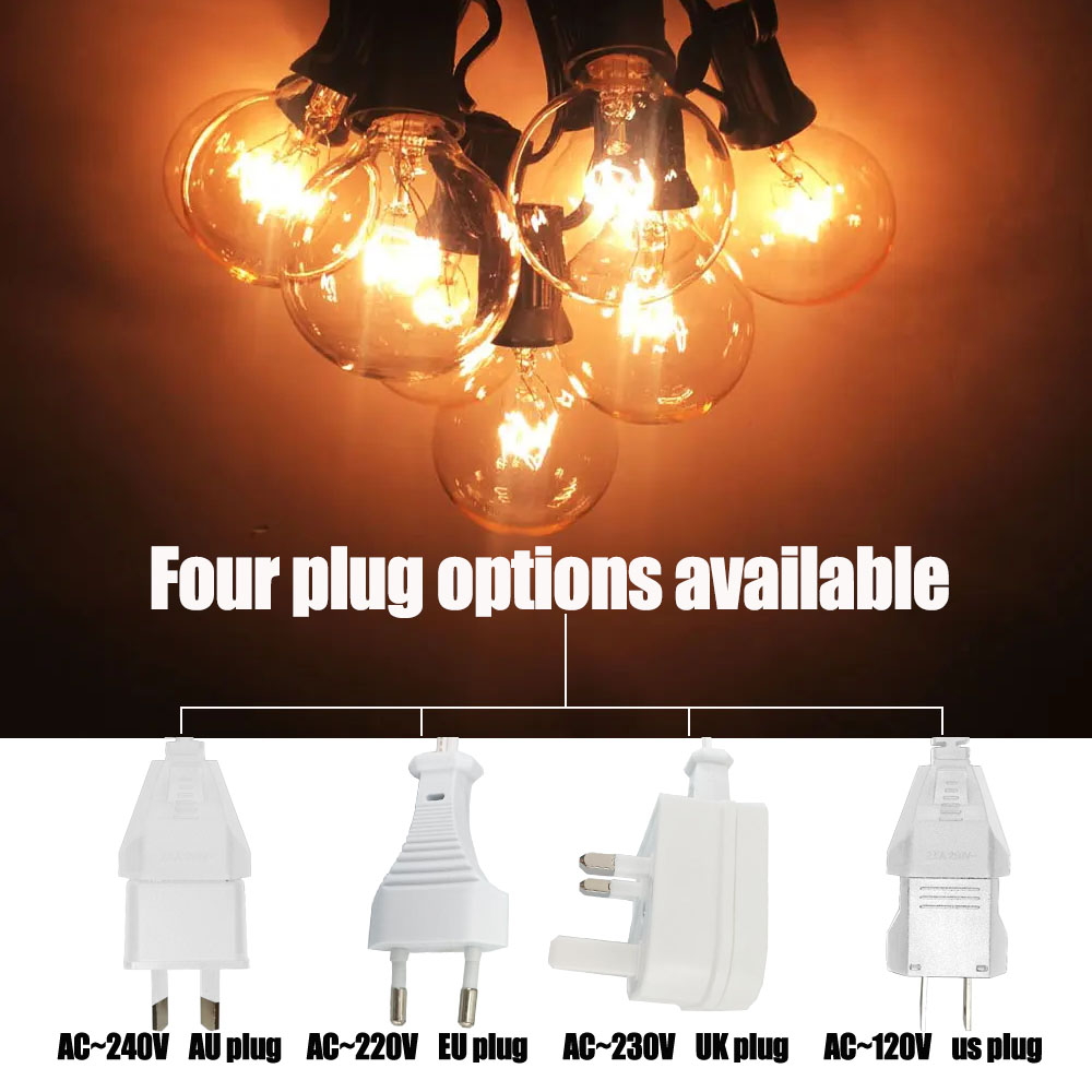 Guirnalda de Luces Vintage G40 - String Light Outdoor reseña y precio