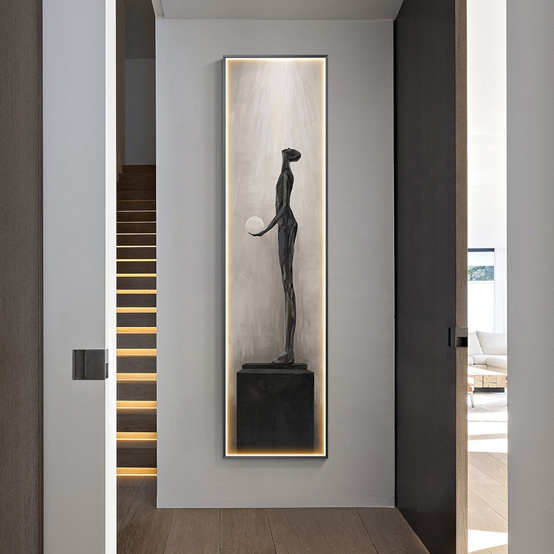 Lámpara de pared LED con pintu - Foyer Lighting Wall Decor reseña y precio