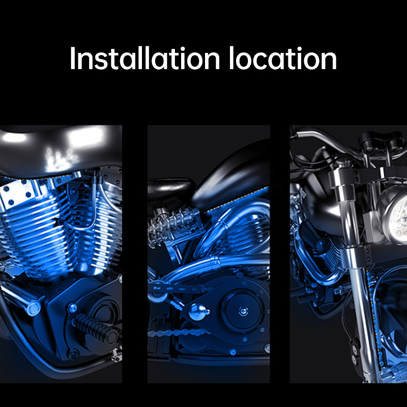Aplicación LED motocicleta coc - Lighting Bolt Decor reseña y precio