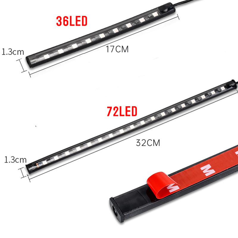 Aplicación LED motocicleta coc - Lighting Bolt Decor reseña y precio