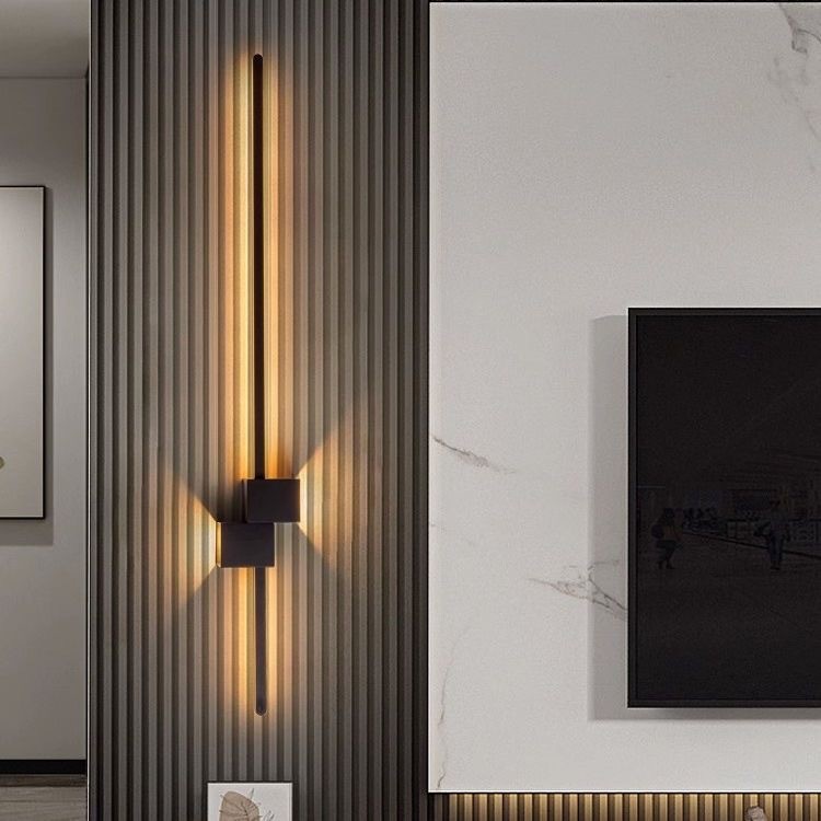 Lámpara de Pared Moderna Negra - Foyer Lighting Wall Decor reseña y precio