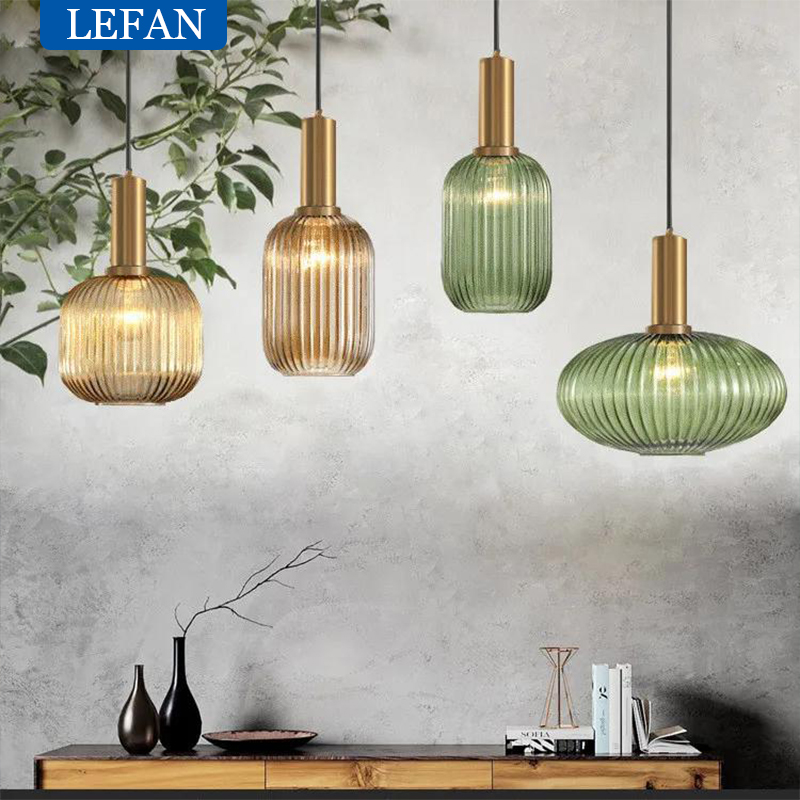Lámparas Colgantes de Vidrio L - Decor Lighting Fixtures reseña y precio