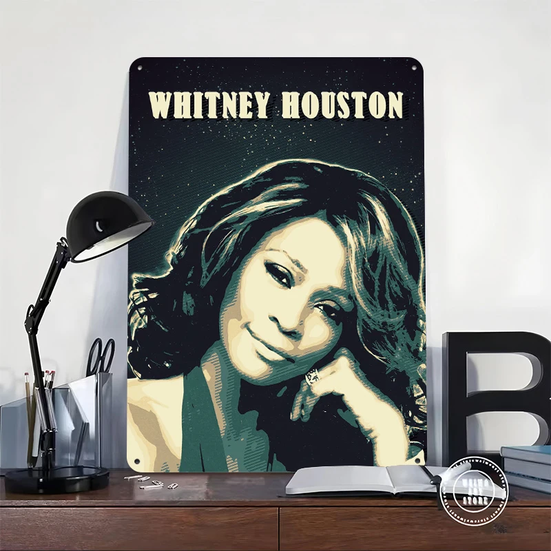 Póster Metálico 3D de Whitney  - Lighting Decor Houston reseña y precio