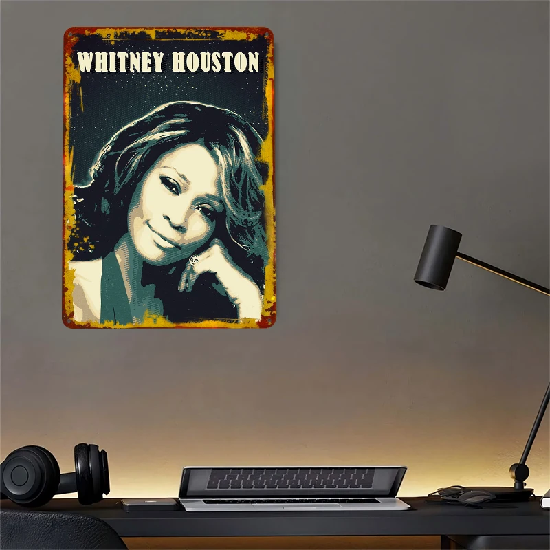 Póster Metálico 3D de Whitney  - Lighting Decor Houston reseña y precio