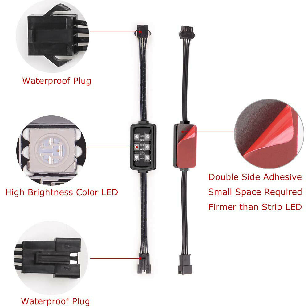 Niscarda-luces LED de freno in - Lighting Bolt Decor reseña y precio