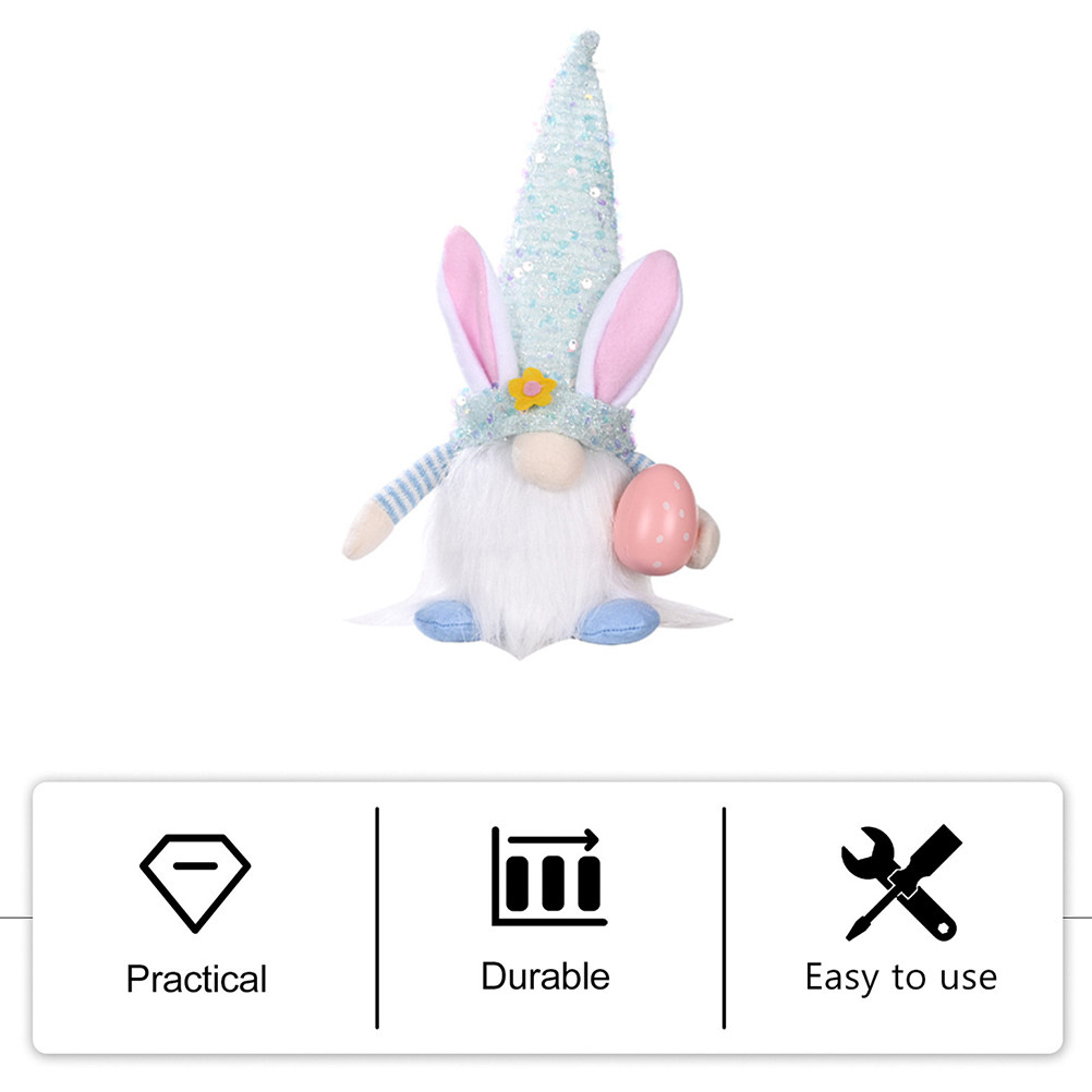 Gnomo Conejo Luminoso, Decorac - Unique Lighting Decor reseña y precio