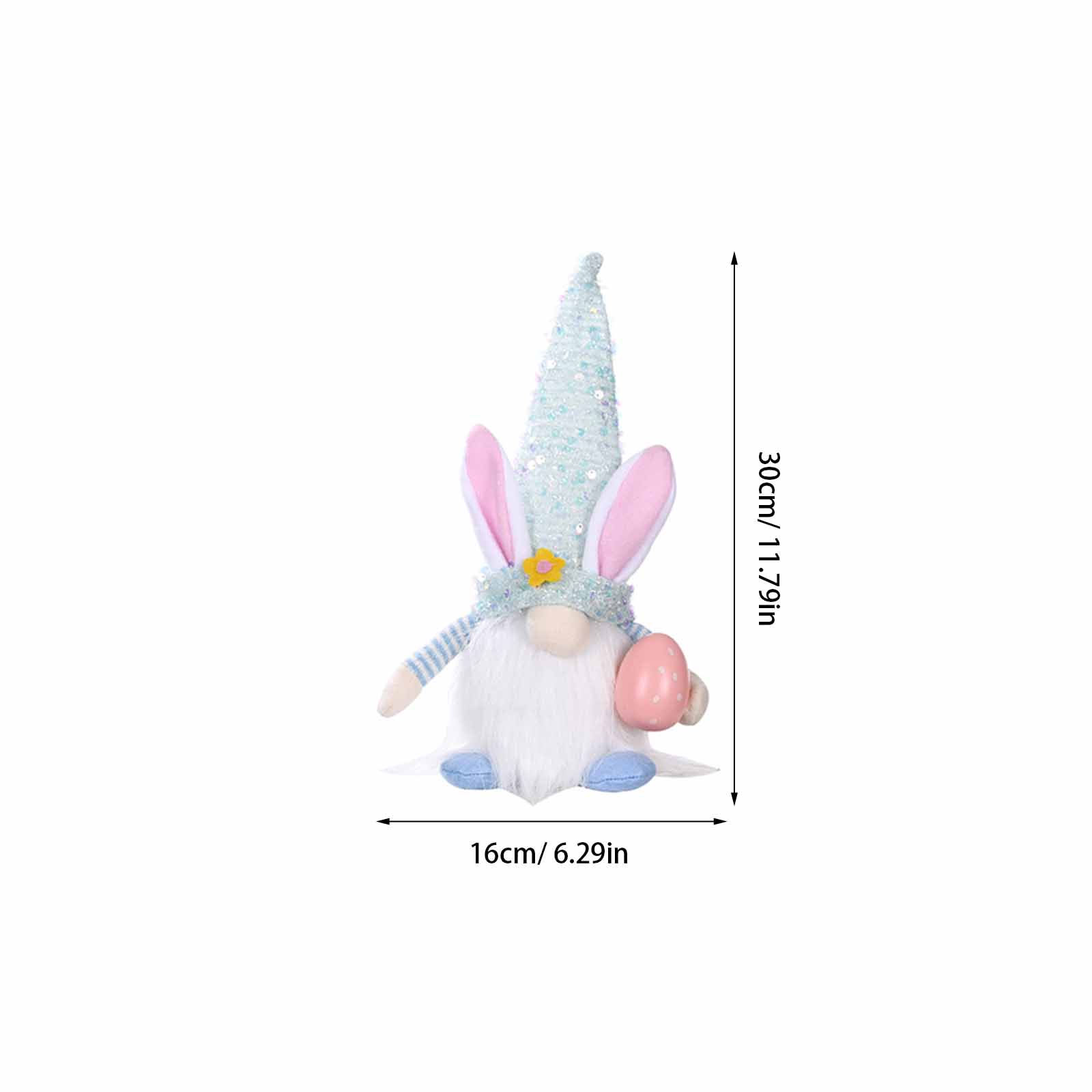 Gnomo Conejo Luminoso, Decorac - Unique Lighting Decor reseña y precio